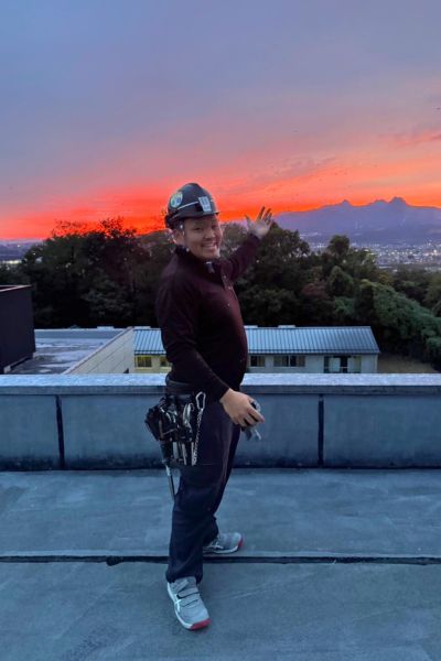 出張先風景と山田