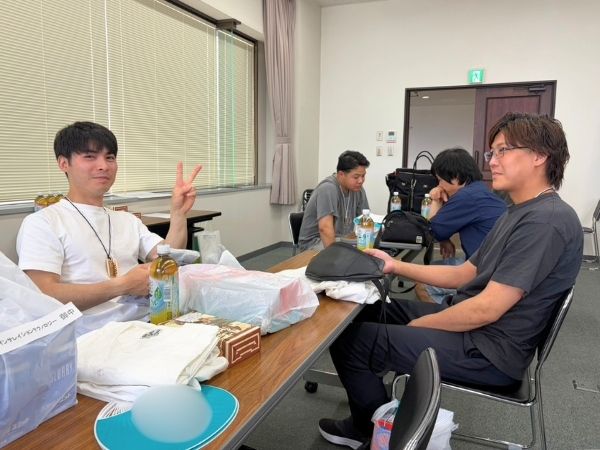 控室の様子