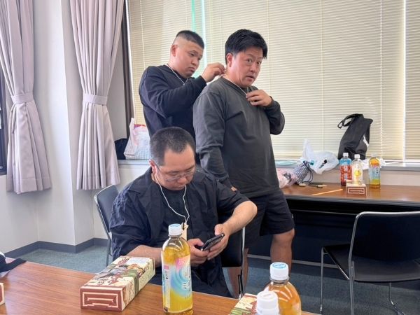 準備中の様子