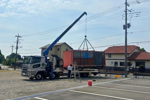 重量鳶作業中⓵