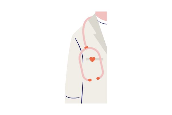 お医者さんの絵